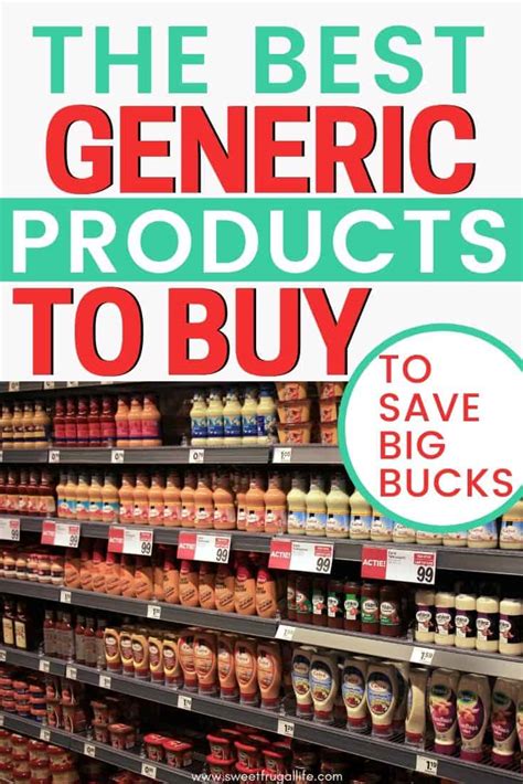 are generic products just as good